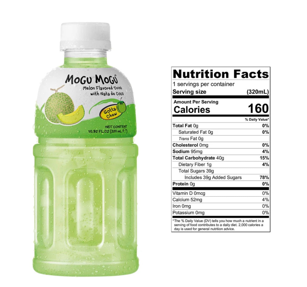 MOGU MOGU MELON FRUIT JUICE
