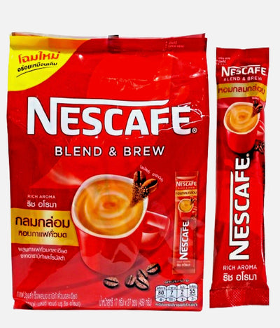 NESCAFE INSTANT COFFEE - INSTANT COFFEE RICH AROMA (RED) 17G X 27 PACKS