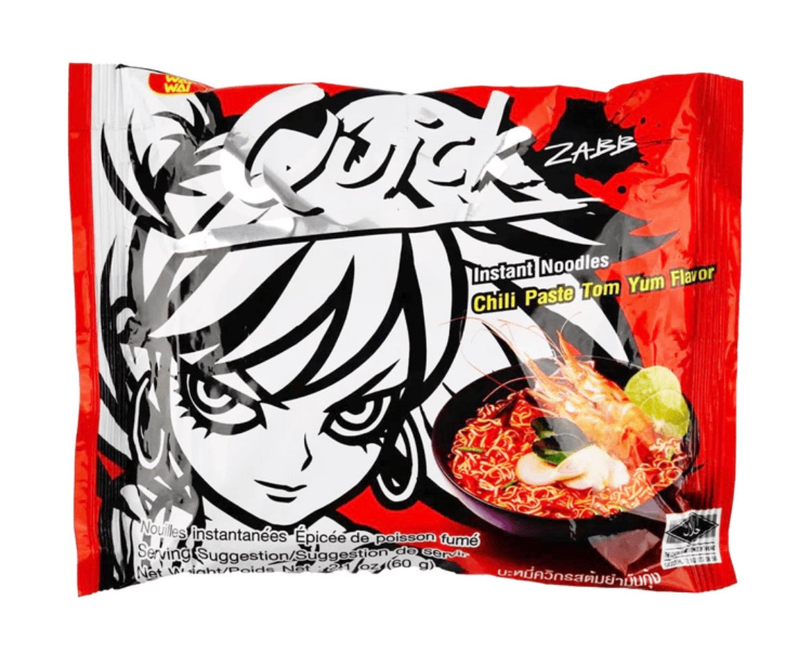 Quick noodles chili paste tom